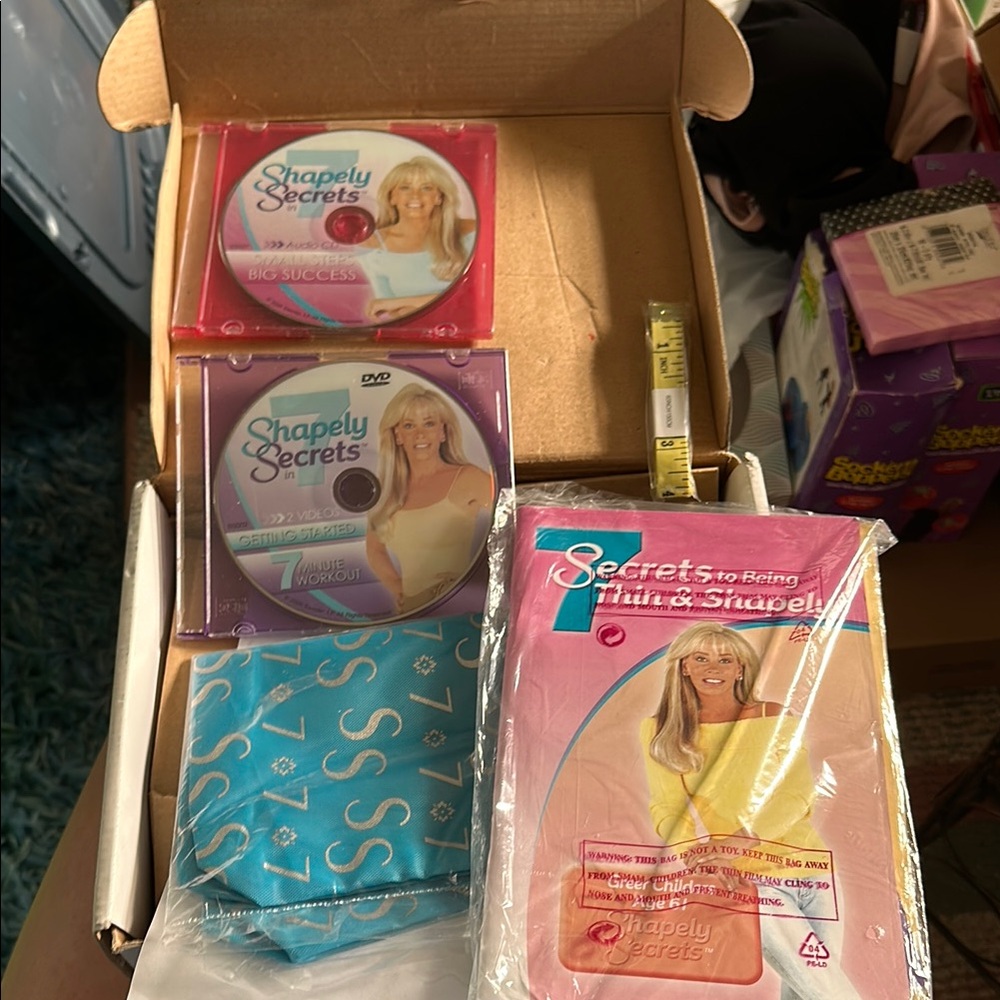 Shapely Secrets Fitness DVD Set with Accessories